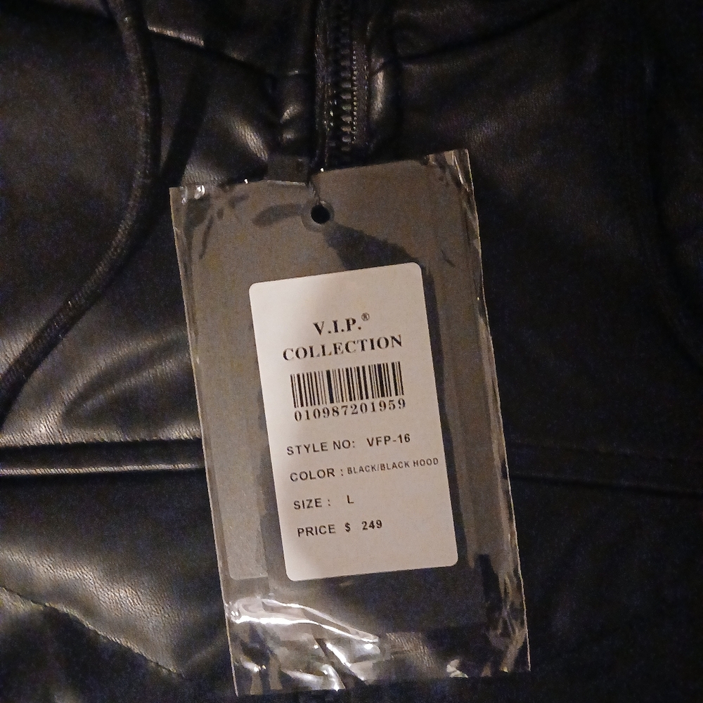 Leather jacket- VIP Collection vfp-16 - Picture 1 of 6